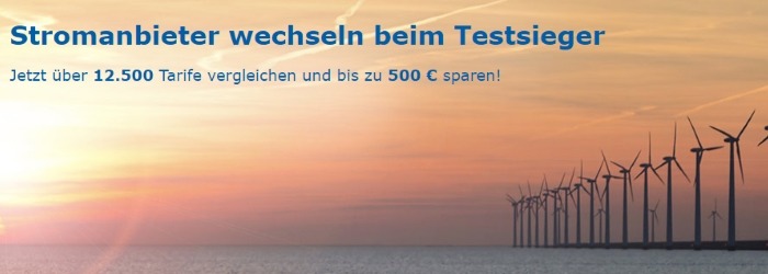 Jetzt über 12500 Tarife vergleichen und bis zu 500 € sparen!