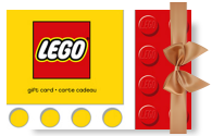 LEGO Geschenkkarte