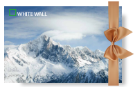White Wall Geschenkkarte