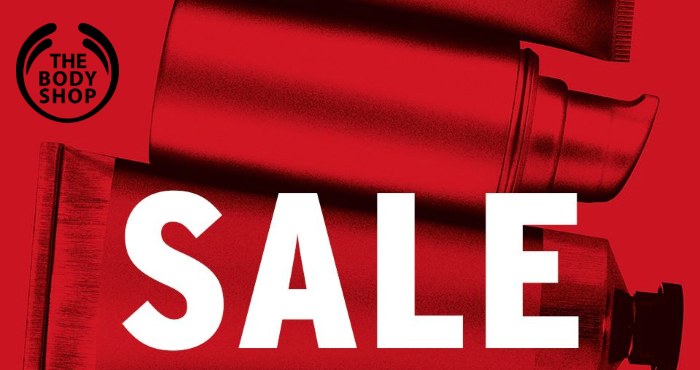 The Body Shop Sale