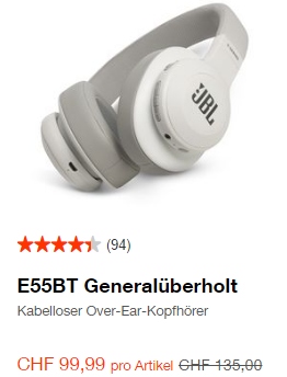 JBL Rabatt E55BT reduziert