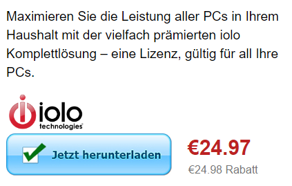 25€ Rabatt bei Iolo