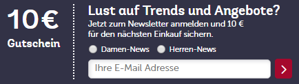 Mirapodo Gutschein im Wert von 10€