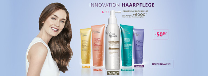 Innovation Haarpflege: 50% Rabatt