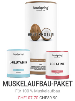 Muskelaufbau Paket reduziert