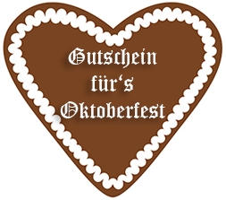 Oktoberfest Gutschein