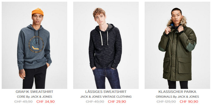 Jack & Jones Rabatte