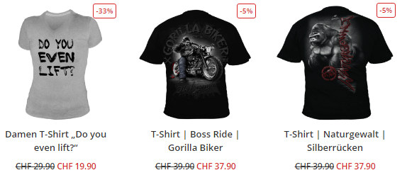 GorillaSportsWear Rabatte