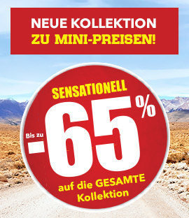 65% auf die gesamte Kollektion bei Atlas For Men