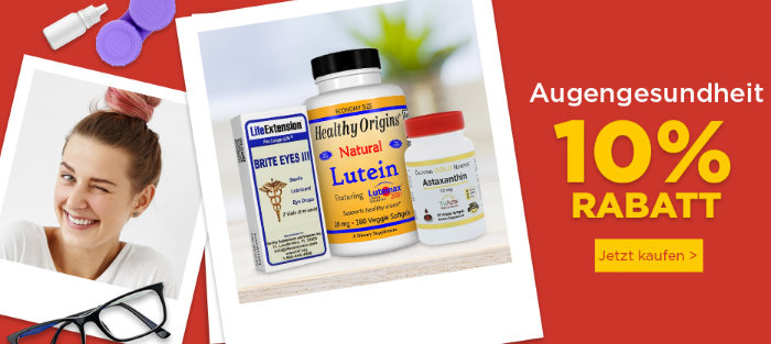 Augengesundheit 10% Rabatt bei iHerb