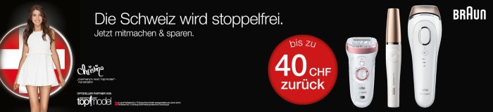 CHF 40.- Casjback bei Nettoshop.ch
