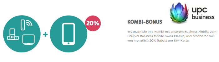 Kombi Bonus 20% Rabatt