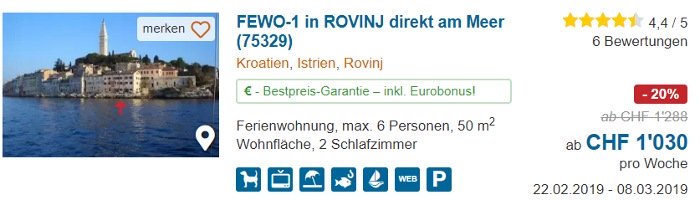 e-domizil: 20% Rabatt