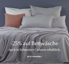 25% Rabatt auf Bettwäsche bei Urbanara