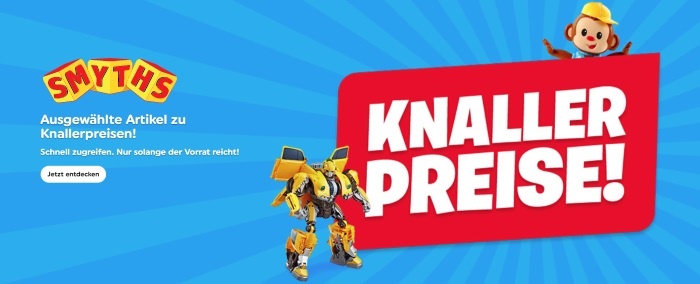 Knaller Preise bei Smyths Toys