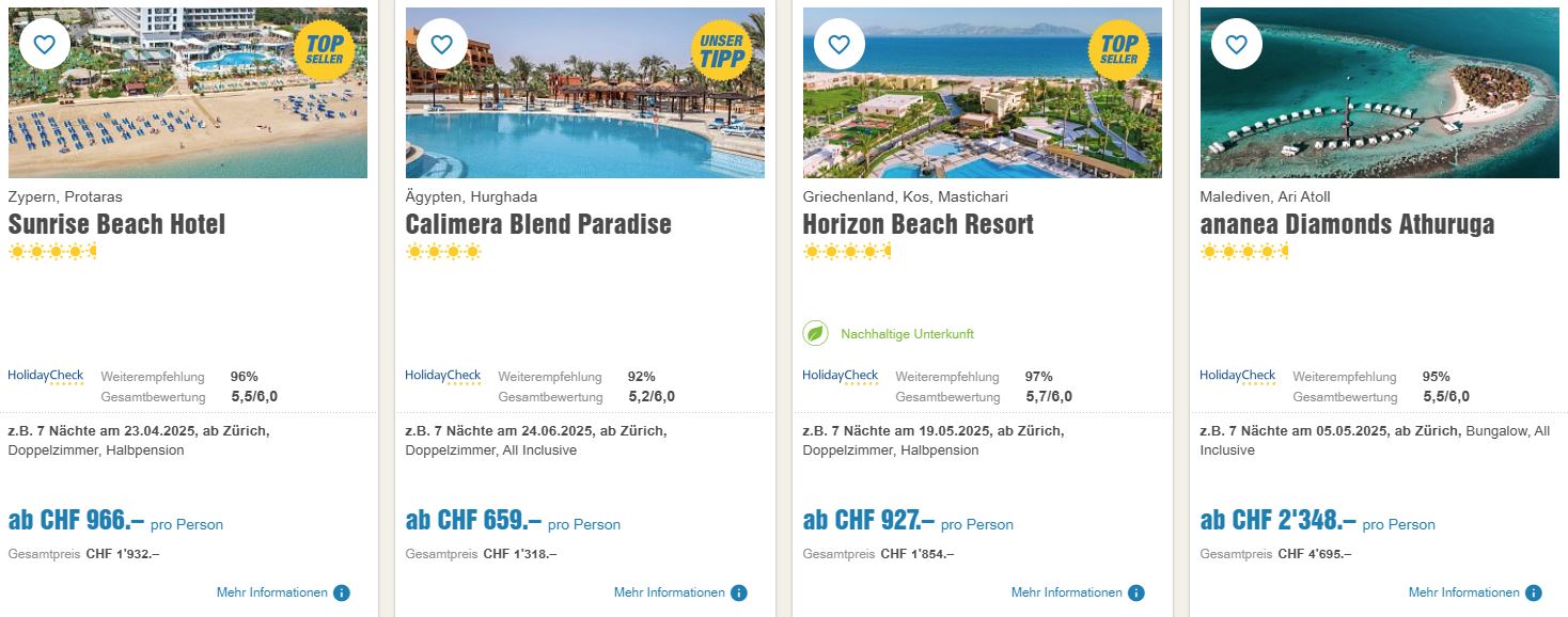 ITS Coop Travel Last Minute Angebote