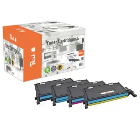 Peach S660 4 Toner XL (bk, c/m/y) ersetzt Samsung CLP-660 für z.B. Samsung CLP -607 N, Samsung CLP -610 ND, Samsung CLP -610, Samsung CLP -660