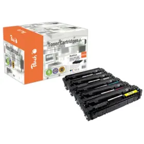 Peach HP 415-W2030/1/2/3-C055 5 Toner XL (2*bk, c/m/y) ersetzt Canon 3020C002*2, 3019C002, 3018C002, 3017C002 für z.B. Canon iSENSYS LBP -660