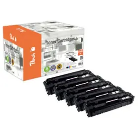 Peach HP 046 H 5 Toner XL (2*bk, c/m/y) ersetzt Canon CRG-046H, 1254C002*2, 1253C002, 1252C002, 1251C002 für z.B. Canon ISensys LBP -650