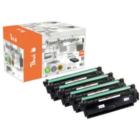 PEACH H040 4 Toner (bk, c/m/y) ersetzt Canon CRG-040, 0460C002, 0458C002, 0456C002, 0454C002 für z.B. Canon ISensys LBP -710 Cx, Canon LBP -710