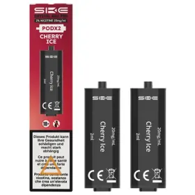 SKE Crystal ~ 4 in 1 ~ 2x2ml Pods (20mg) ~ Cherry Ice