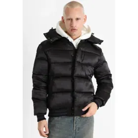 Boxeur des Rues Puffer Bomberjacke - Black S Herren